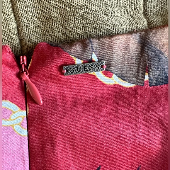 Guess Red Fit Flare Dress Size small - Picture 5 of 7